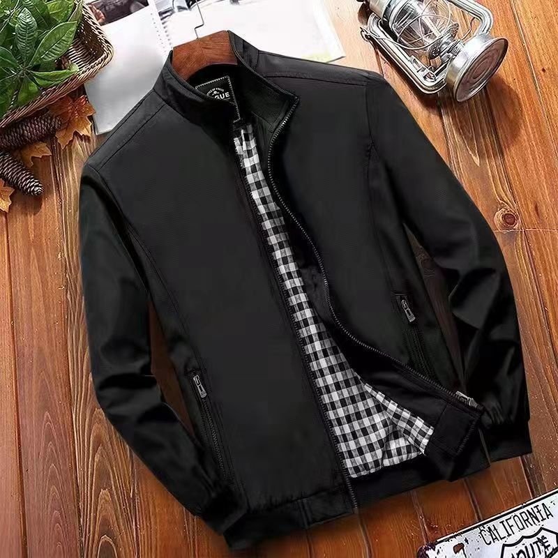 Autumn Coat Men's Trench Coat Casual Sporty Loose-fitting